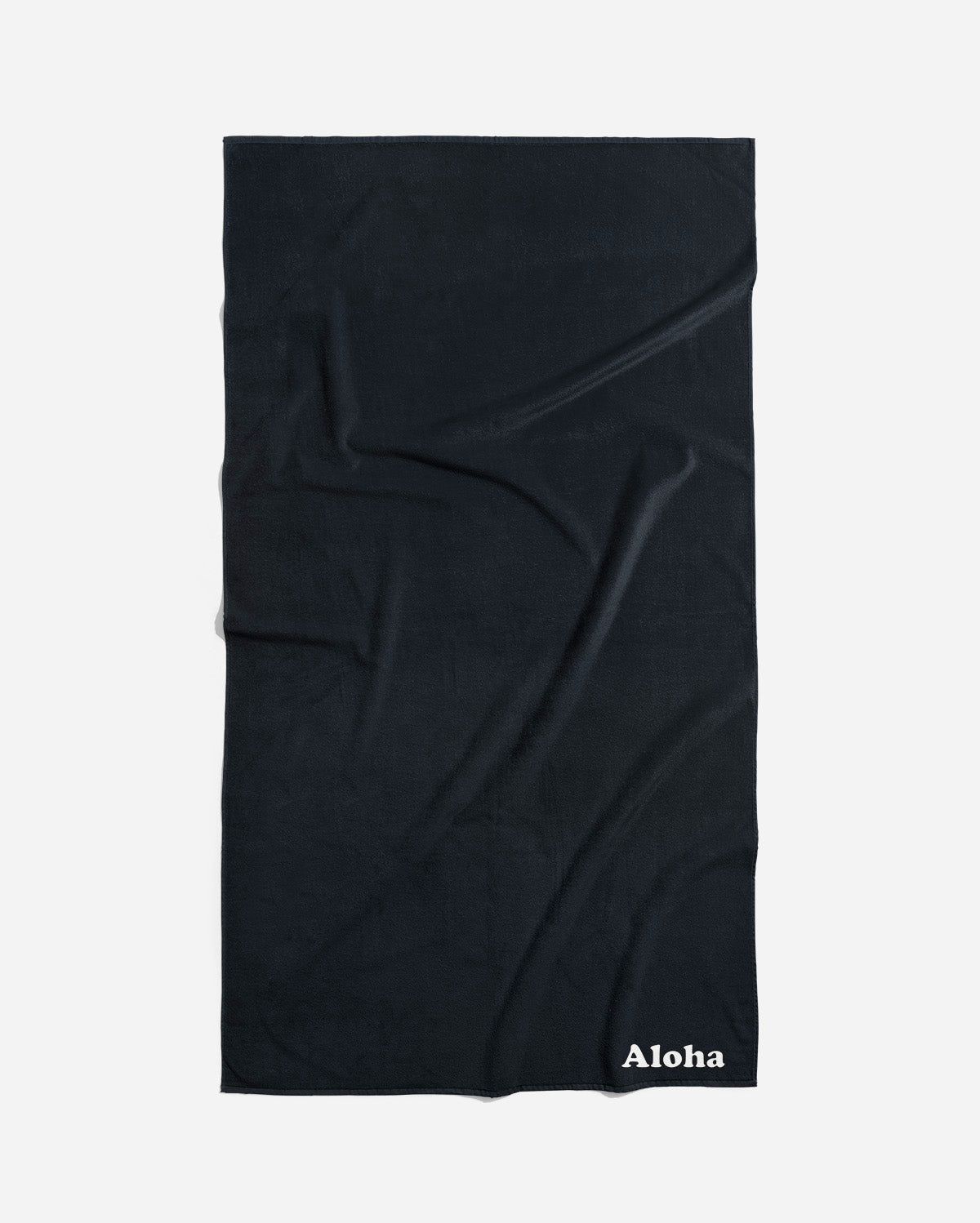 Serviettes de Gym Noires | Ensemble de 2