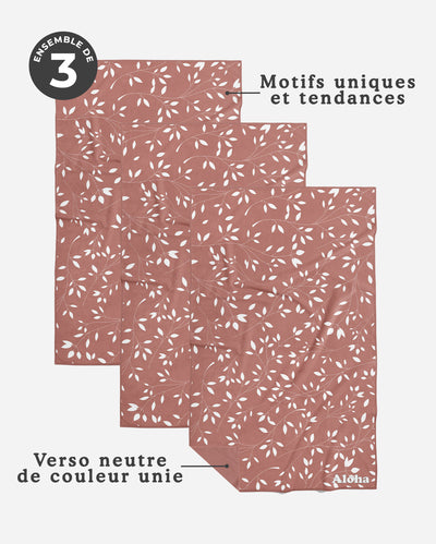 Linges à vaisselle Sierra | Ensemble de 3