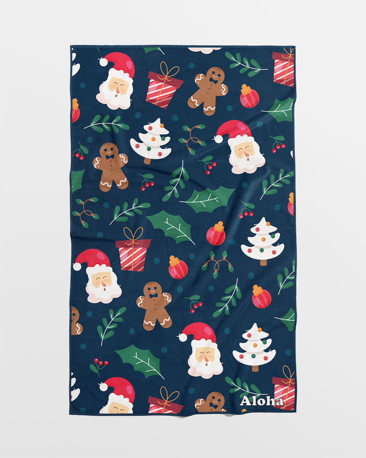 Linges à vaisselle Maison du Père Noël | Ensemble de 3