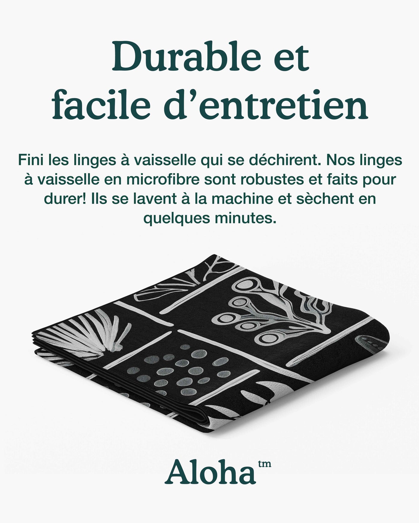 Linges à vaisselle Nautique | Ensemble de 3
