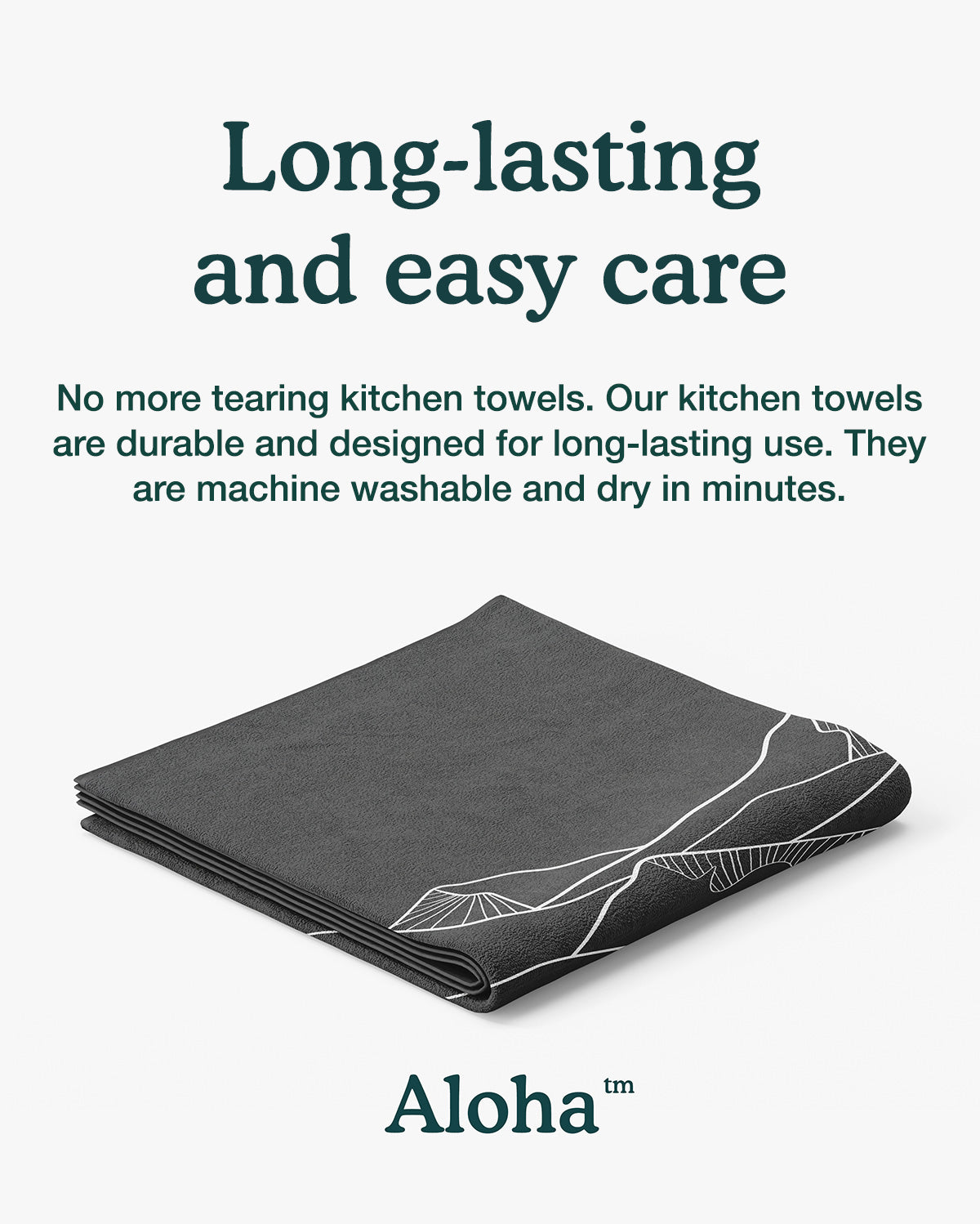 Kitchen Towels Mountain | Set of 3