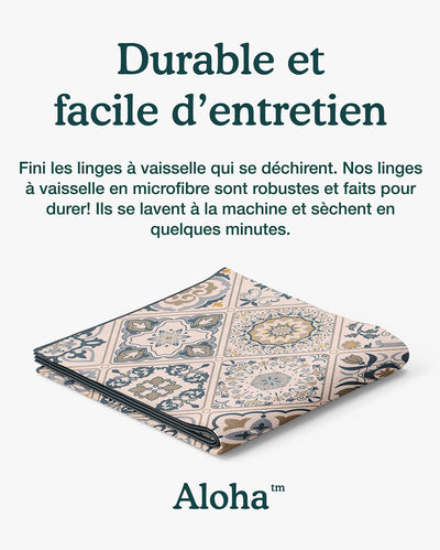 Linges à vaisselle Amalfi | Ensemble de 3