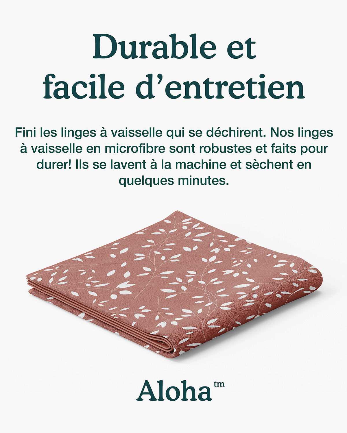 Linges à vaisselle Sierra | Ensemble de 3