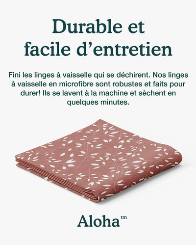 Linges à vaisselle Sierra | Ensemble de 3