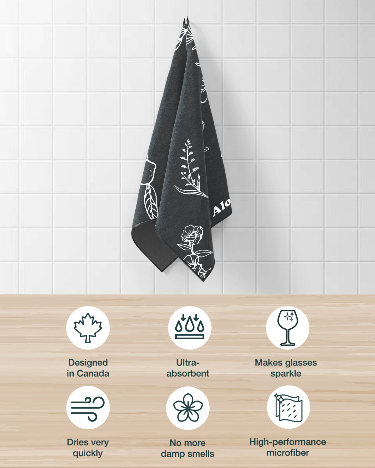 Kitchen Towels Garden | Set of 3