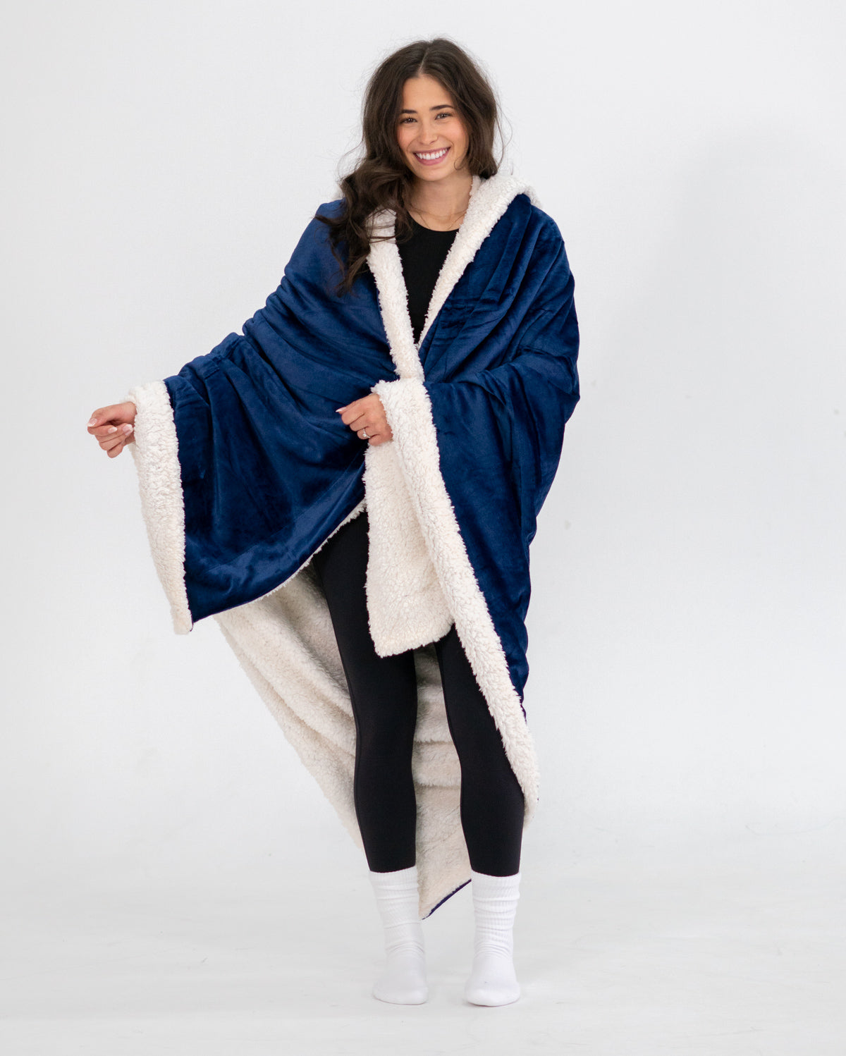 Bleu Marine | Couverture XL
