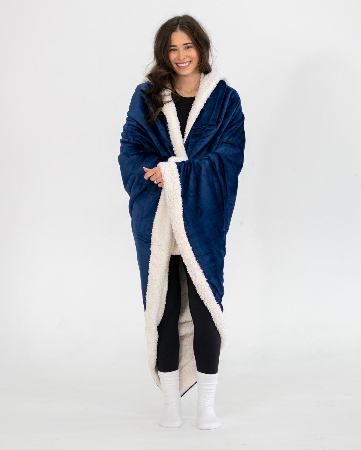 Bleu Marine | Couverture XL