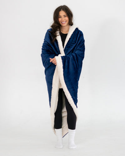 Bleu Marine | Couverture XL