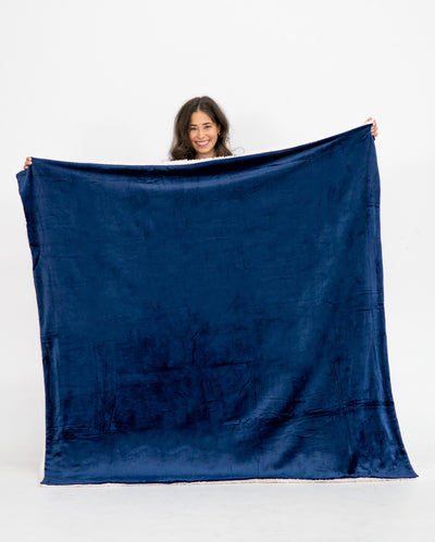 Bleu Marine | Couverture XL