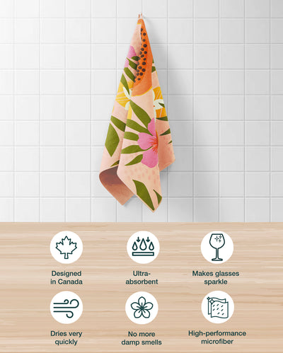 Kitchen Towels Papaya | Set of 3