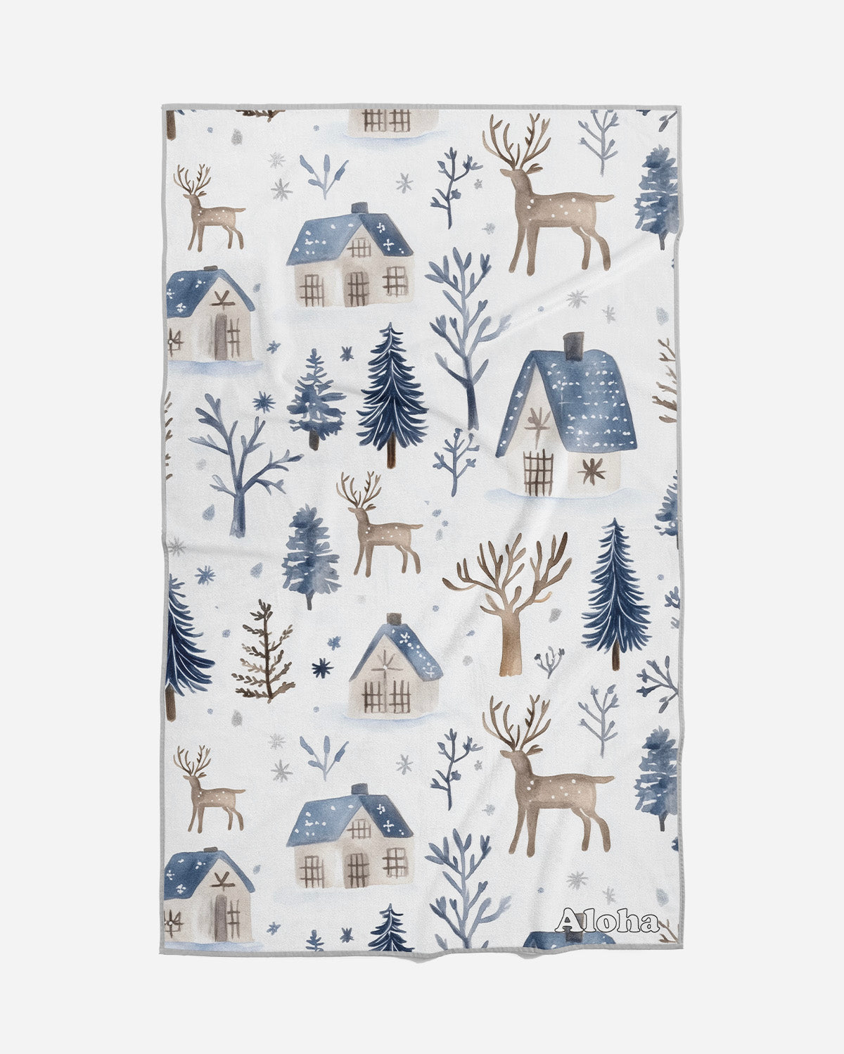 Linges à vaisselle Chalet | Ensemble de 3