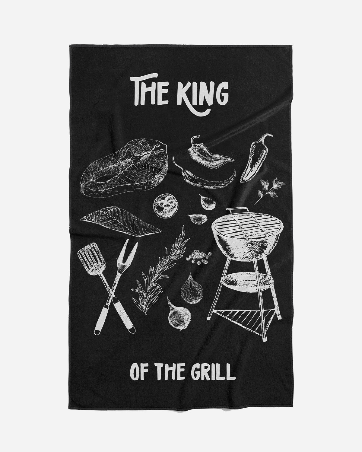 Linges à vaisselle King of the grill | Ensemble de 3