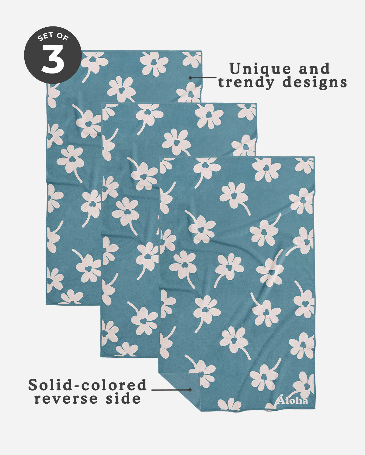 Kitchen Towels Serene | Set of 3