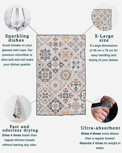 Kitchen Towels Amalfi | Set of 3