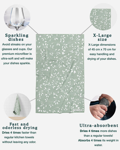 Kitchen Towels Botanic | Set of 3