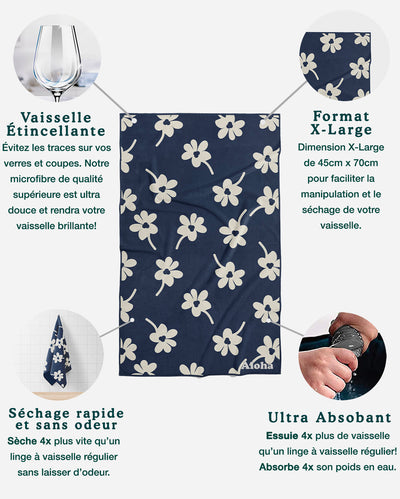 Linges à vaisselle Kindness | Ensemble de 3